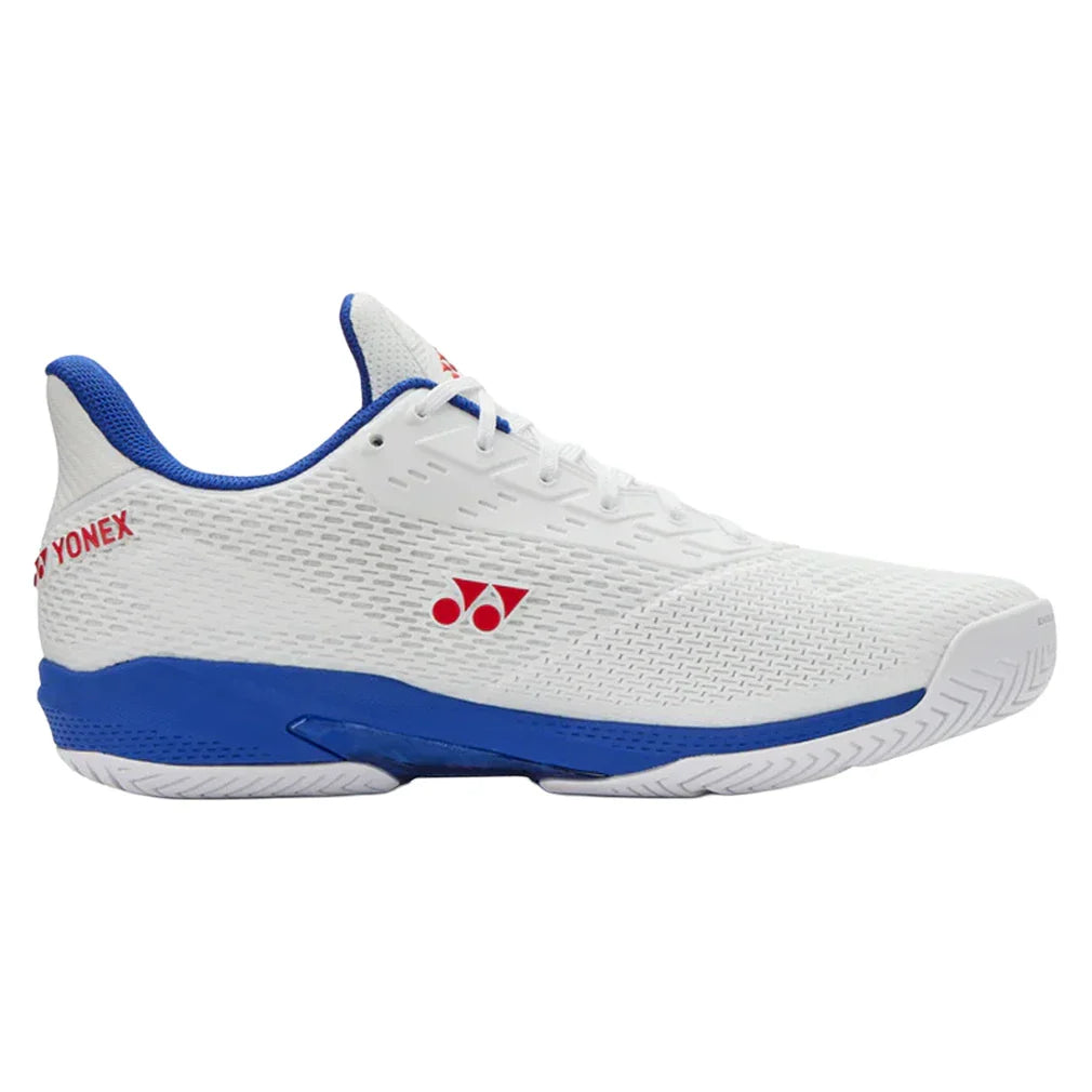 Men's Power Cushion AD-Accel Wide Tennis Shoes White and Purple