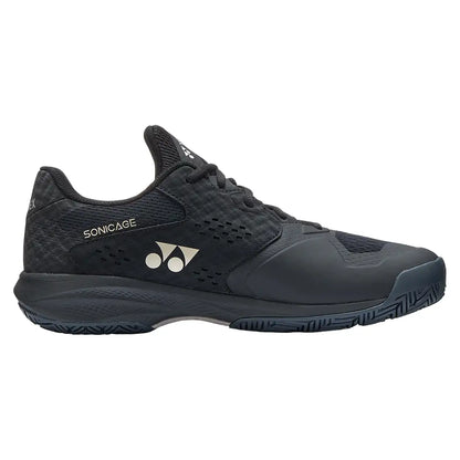 Women's Power Cushion SONICAGE Tennis Shoes Black and Mocha Gray