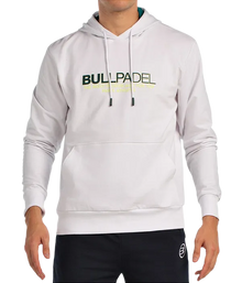 Sudadera Bullpadel Boyen White 2025