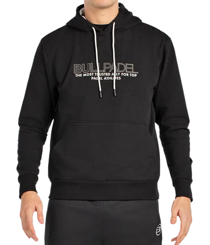 Sudadera Bullpadel Boyen Negro 2025