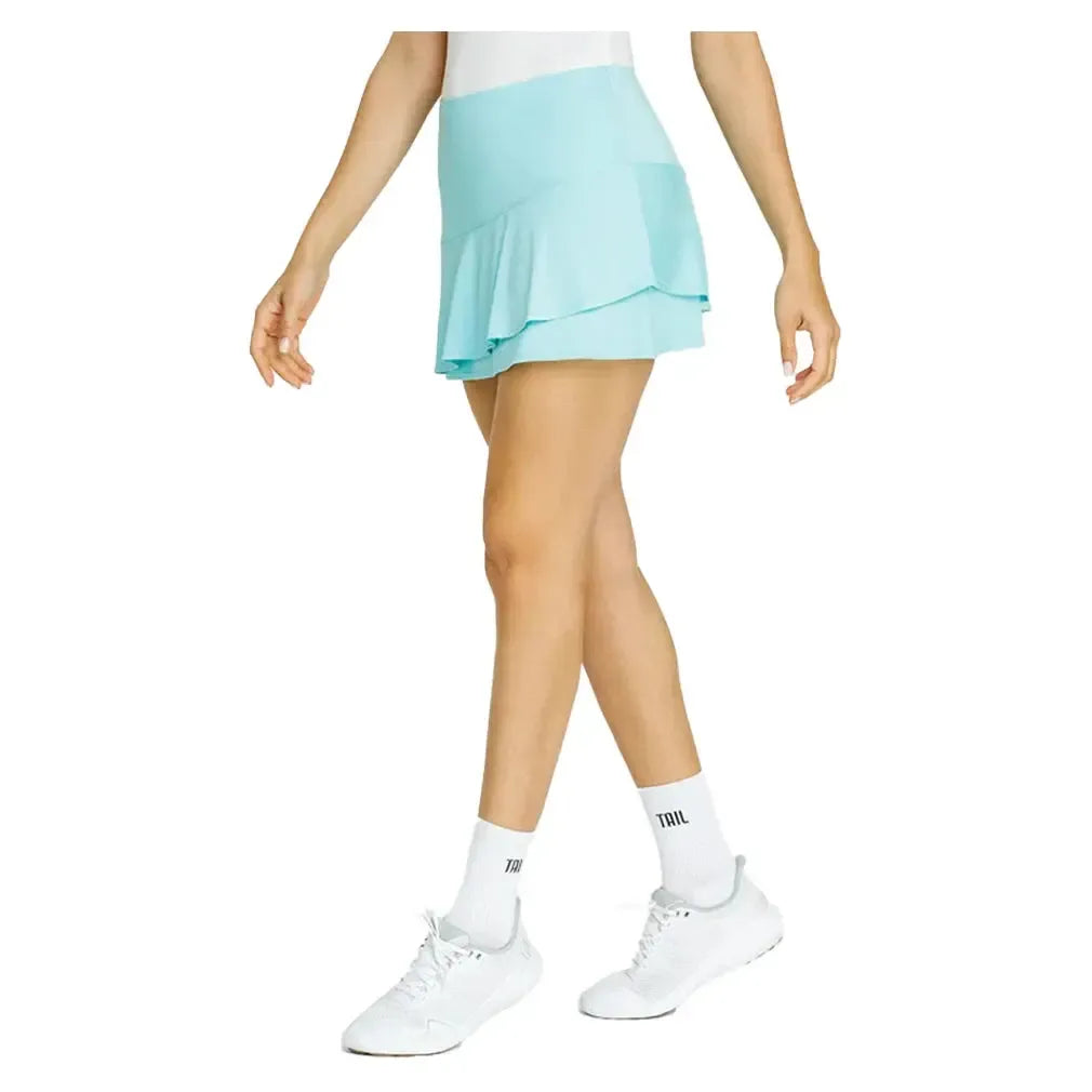 Women's Solange 13.5 Inch Tennis Skort Aqua Sky
