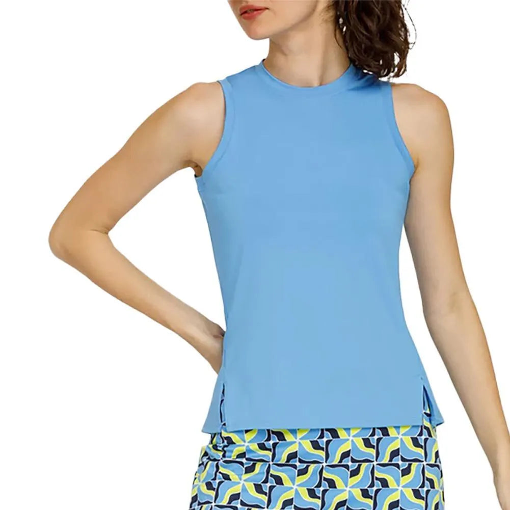 Women's Zealea Tennis Tank Sky Blue-Apparel-Tail-TD3152-0317F24-3-[Sku]-Tennis Express