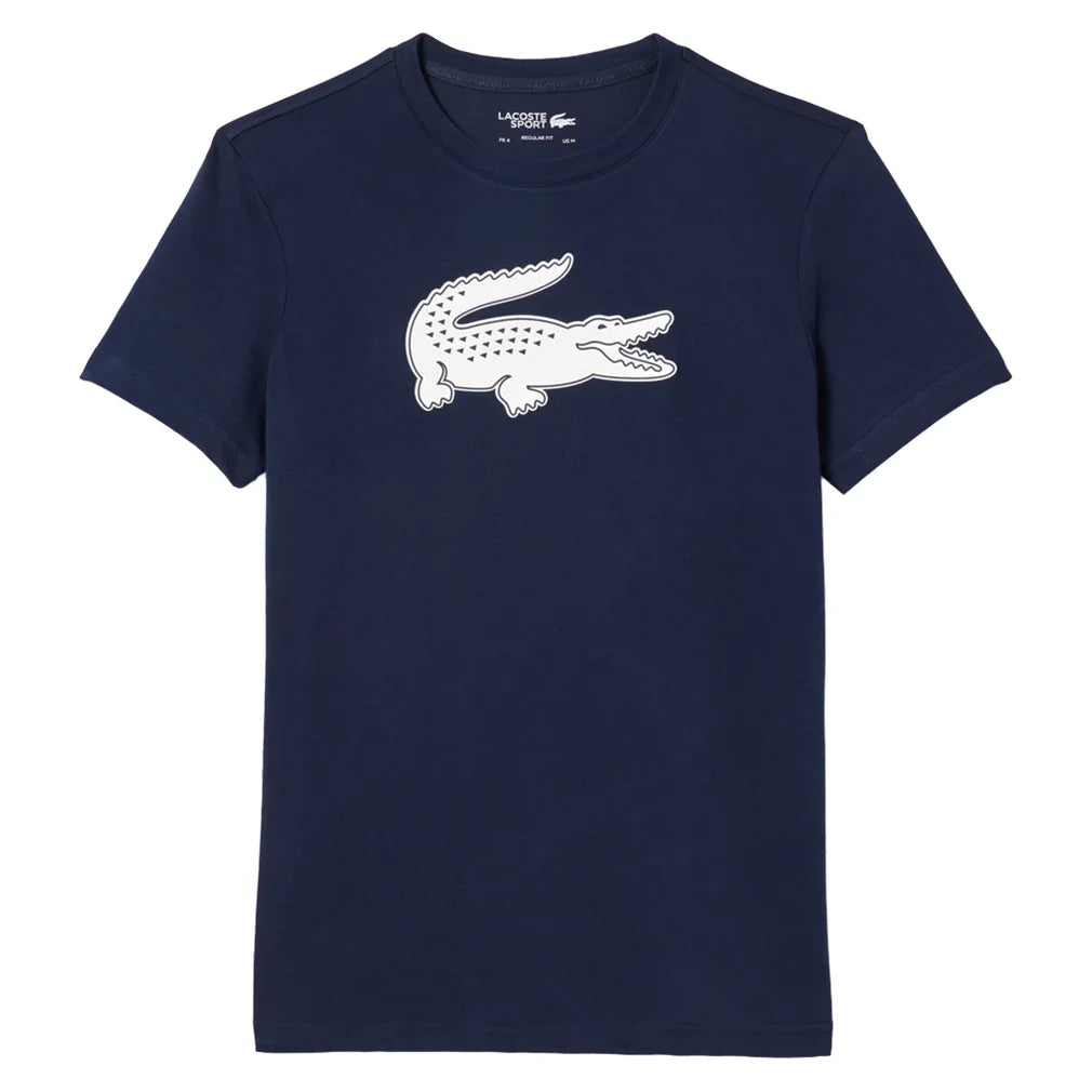 Men's Poly/Cotton Big Croc Tennis Tee