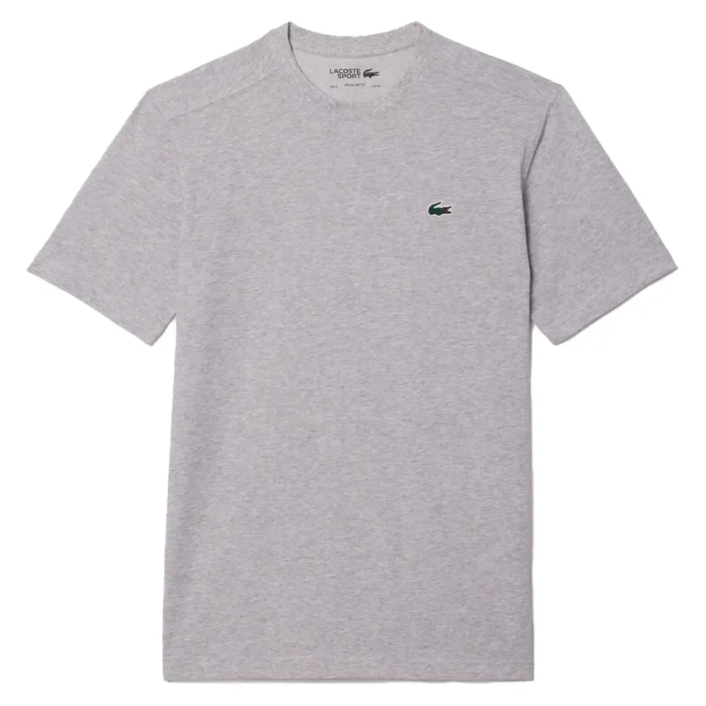Men's Core Poly/Cotton Classic Tennis Top Silver Grey Chine