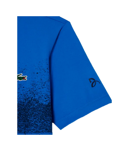 Camiseta Lacoste Novak Djokovic Tee Azul/Negro 2025