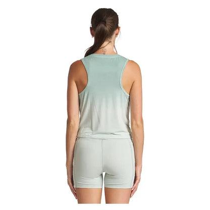 Women's Ombre Twist Front Tennis Tank