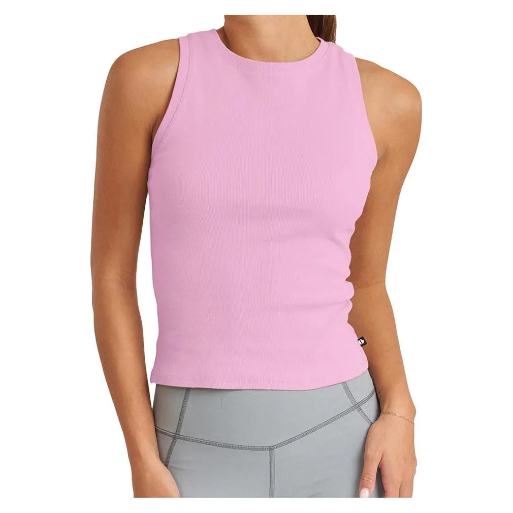 Women's Classic Crew Neck Tennis Tank Azalea-Apparel-Thrive Societe-TK4039974-AZAS25-3-1-[Sku]-Tennis Express