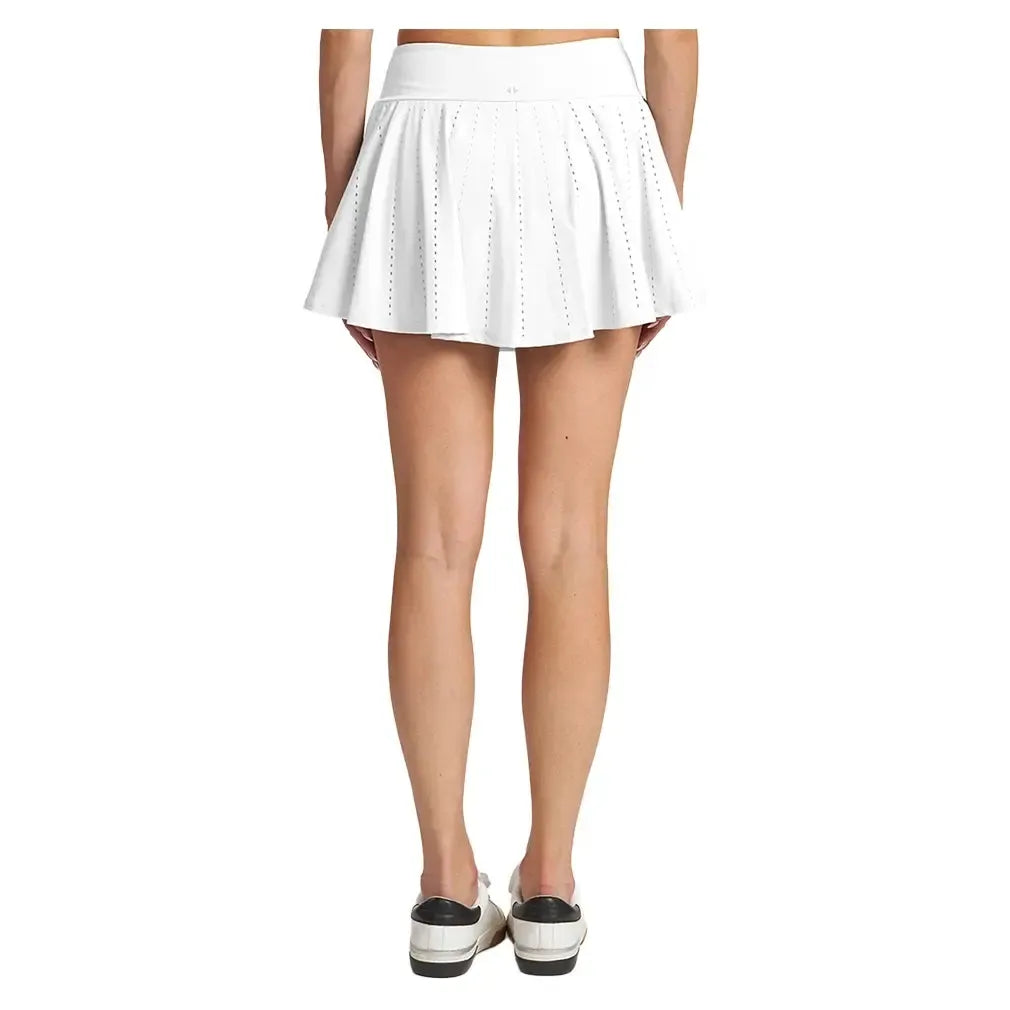 Women's Endure Perforated Tennis Skort White