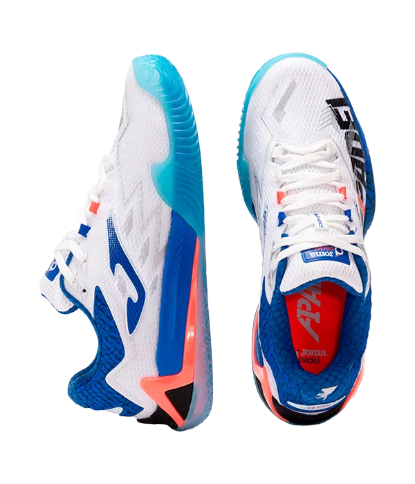 Padel Shoes Joma A1 Padel Blanco/Azul 2025