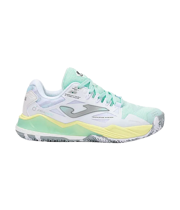 Padel Shoes Joma Spin Lady 2502 White 2025