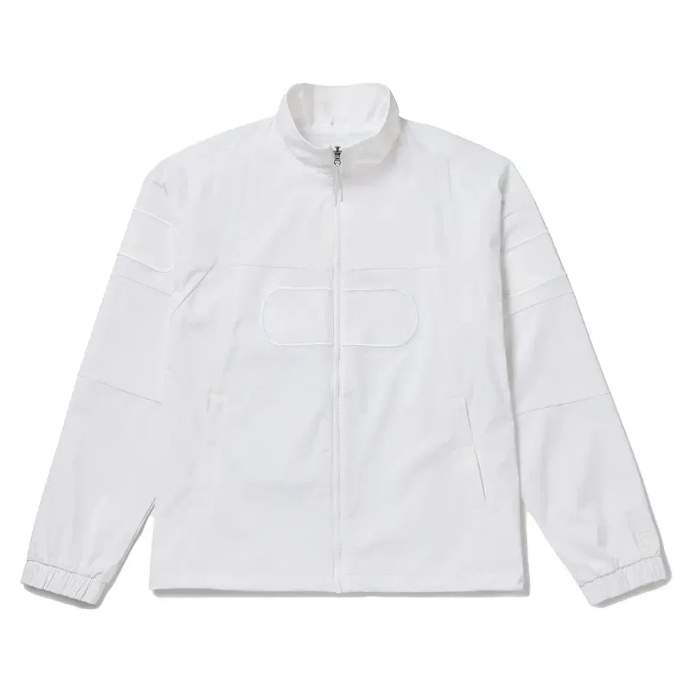 Unisex Center Court Ace Podium Tennis Jacket White and Black