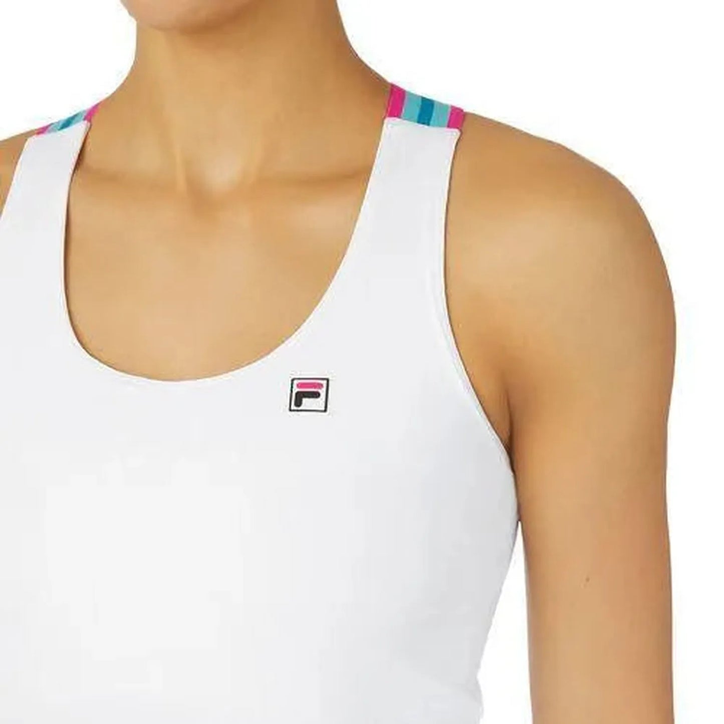 Women's Tie Breaker Cross Back Tennis Tank