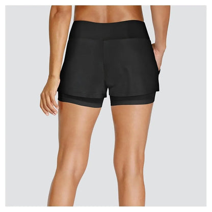 Women's Lulie 4 Inch Tennis Short Onyx