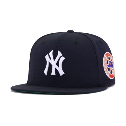 New York Yankees Navy 1961 World Series Cooperstown Green Bottom New Era 59Fifty Fitted