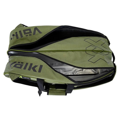 Primo 6 Pack Tennis Bag Army Green and Black