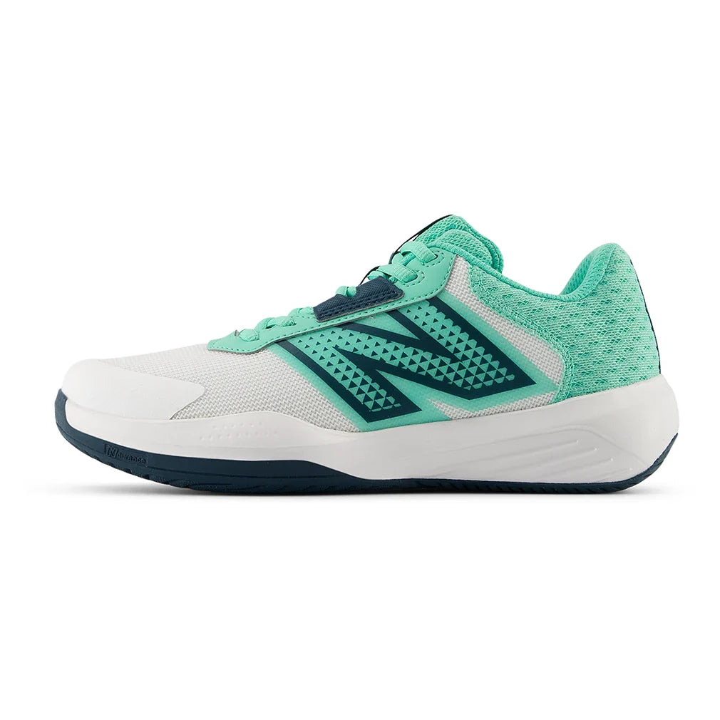 Women's 696v6 D Width Tennis Shoes White and Deep End