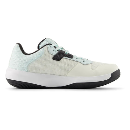 Women's 696v6 D Width Tennis Shoes Sea Salt and Glint Blue