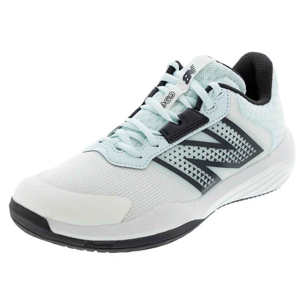 Women's 696v6 D Width Tennis Shoes Sea Salt and Glint Blue-Footwear-New Balance-W6963VZDcopy-Tennis Express