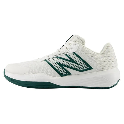 Women's 696v6 B Width Tennis Shoes White and Marsh Green