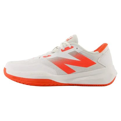 Women's FuelCell 796v4 B Width Pickleball Shoes White and Urgent Red