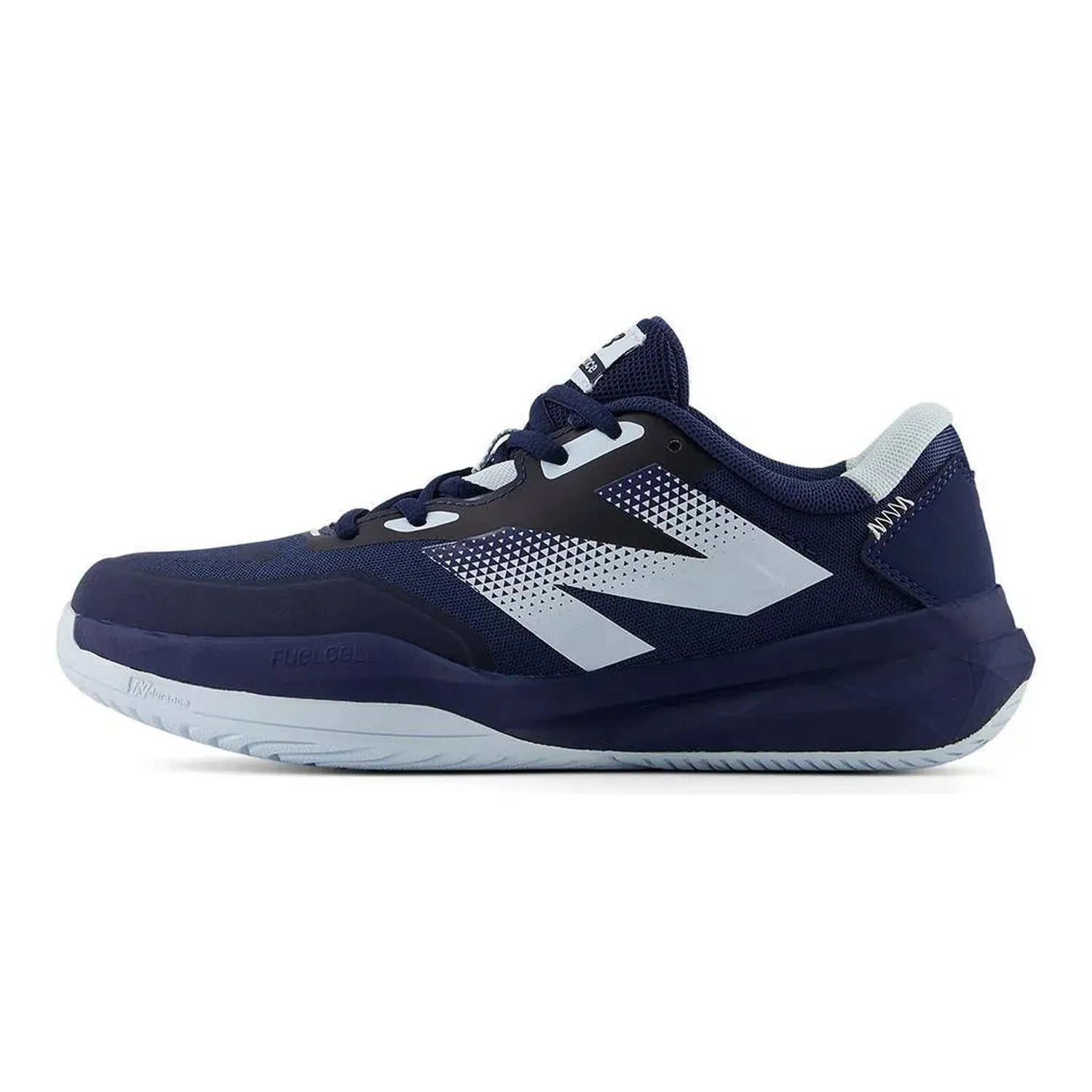Women's FuelCell 796v4 B Width Tennis Shoes Navy and Quarry Blue-Footwear-New Balance-WCH796Y4-1-2-[Sku]-Tennis Express