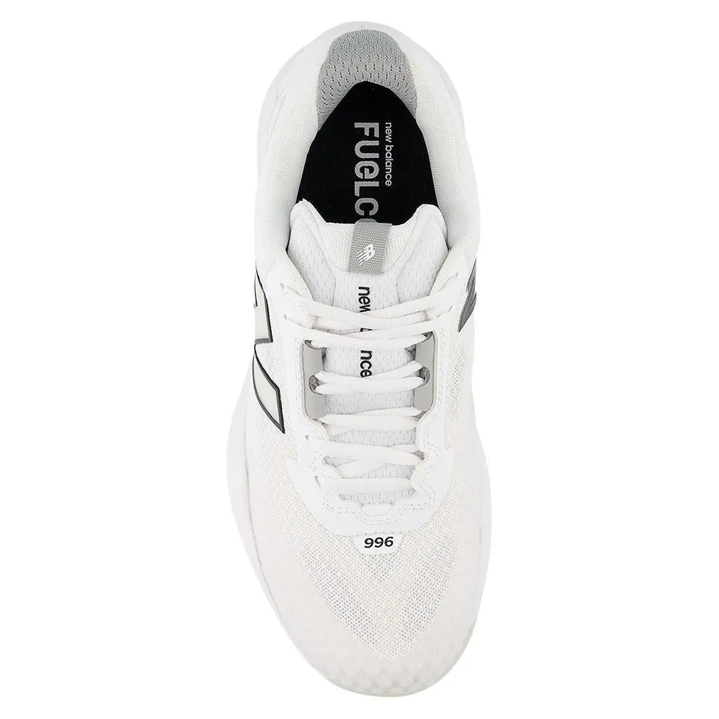 Women's FuelCell 996v6 D Width Tennis Shoes White and Black