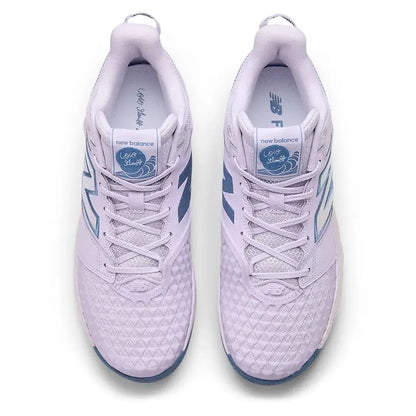 Women's Coco CG2 D Width Tennis Shoes Taro and Blue Gemstone