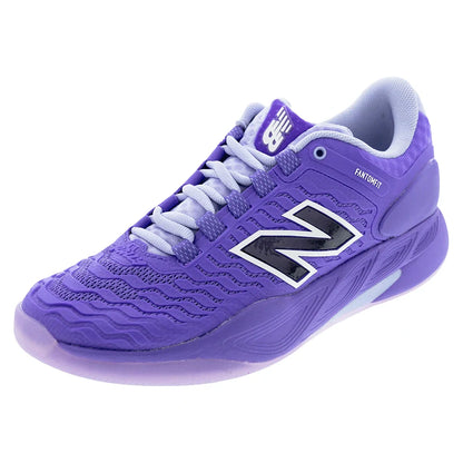 Women's Fresh Foam X CT-Rally v2 D Width Tennis Shoes Electric Indigo and Daybreak-Footwear-New Balance-WCHRALA2D-H25copy_ce939a41-daf3-44a2-be47-44900563299f-Tennis Express