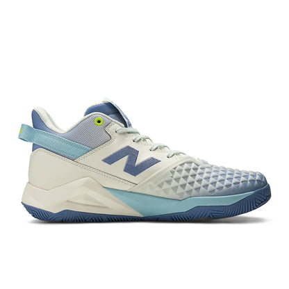 Women's Coco CG2 D Width Tennis Shoes Sea Salt and Glint Blue