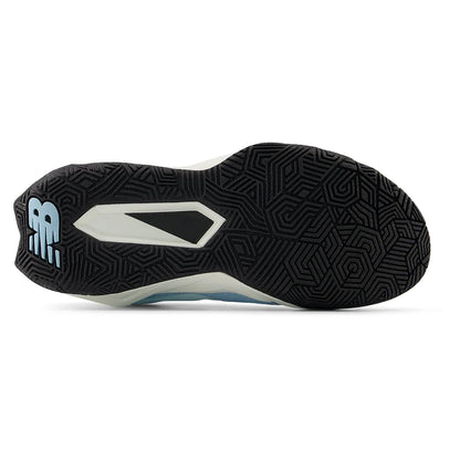 Women's Coco Delray D Width Tennis Shoes Glint Blue and Black