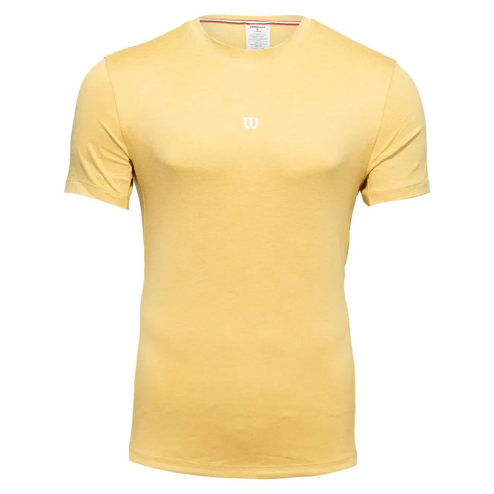 Men's Everyday Performance Tennis Tee Golden-Apparel-Wilson-WM00011511YEC-S25-Tennis Express