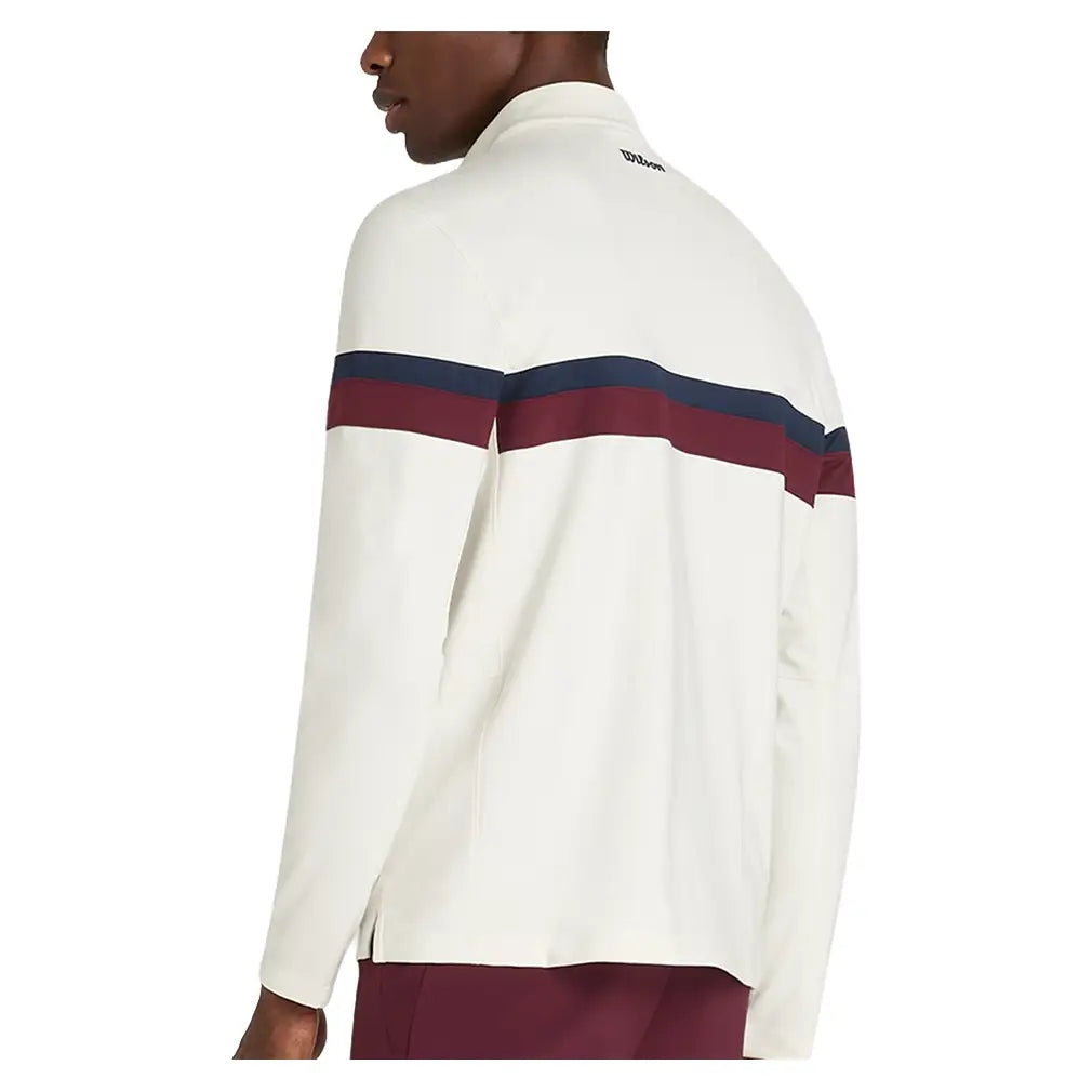 Men's Elevate Performance Half-Zip Tennis Top Sandrift