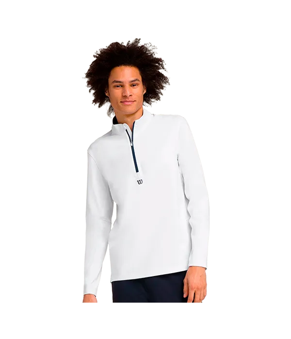Sudadera Wilson Elevate Performance White 2025