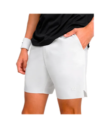 Pantalón Corto Wilson Tournamet V2 7´´ White 2025