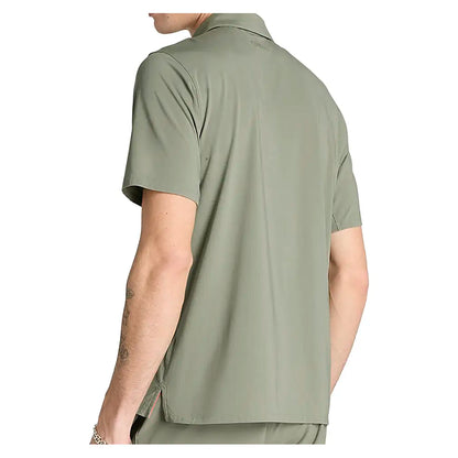 Men's League Tennis Polo Vetiver
