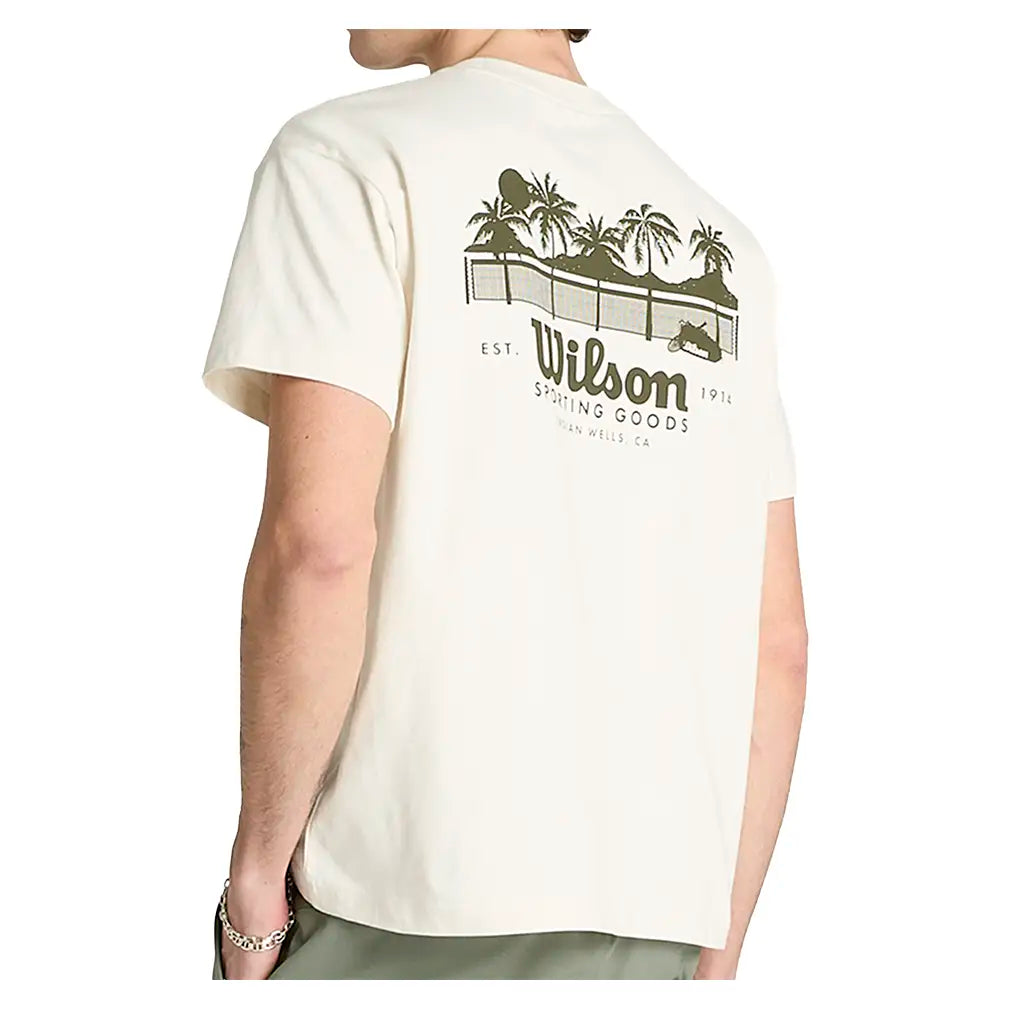 Men's Classic Cotton Graphic Tennis Tee