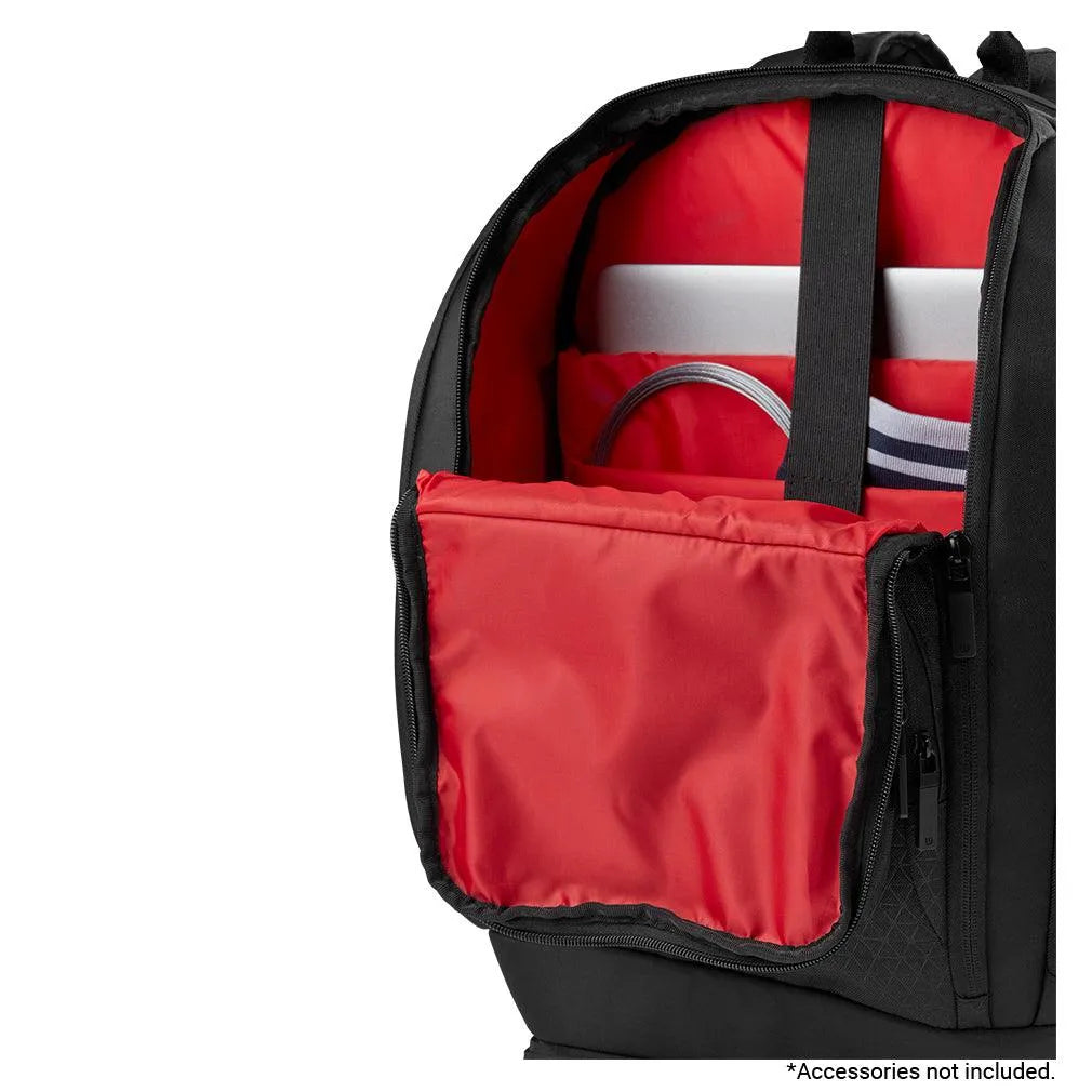 Clash V3 Tennis Super Tour Backpack Black and Infrared