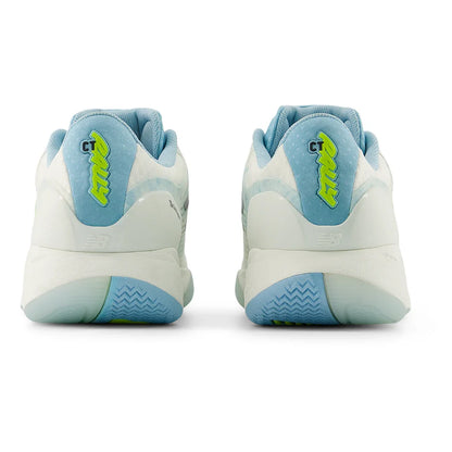 Women's Fresh Foam X CT-Rally v2 B Width Tennis Shoes Sea Salt and Glint Blue