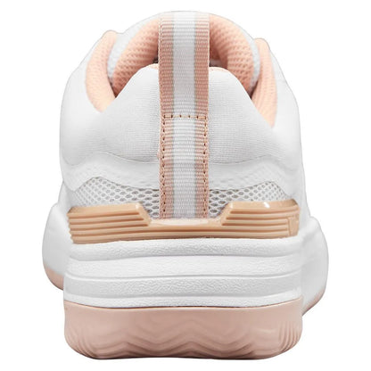Women's Pickle Pro Pickleball Shoes White and Cameo Rose