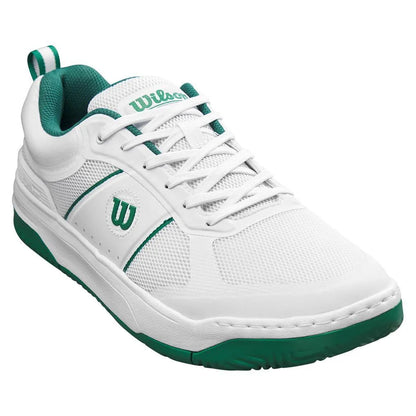 Men's Pickle Pro Pickleball Shoes White and Bosphorus