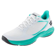 Women's Hurakn Lite Padel Shoes White and Black-Footwear-Wilson-WRS334970-F25copy-Tennis Express