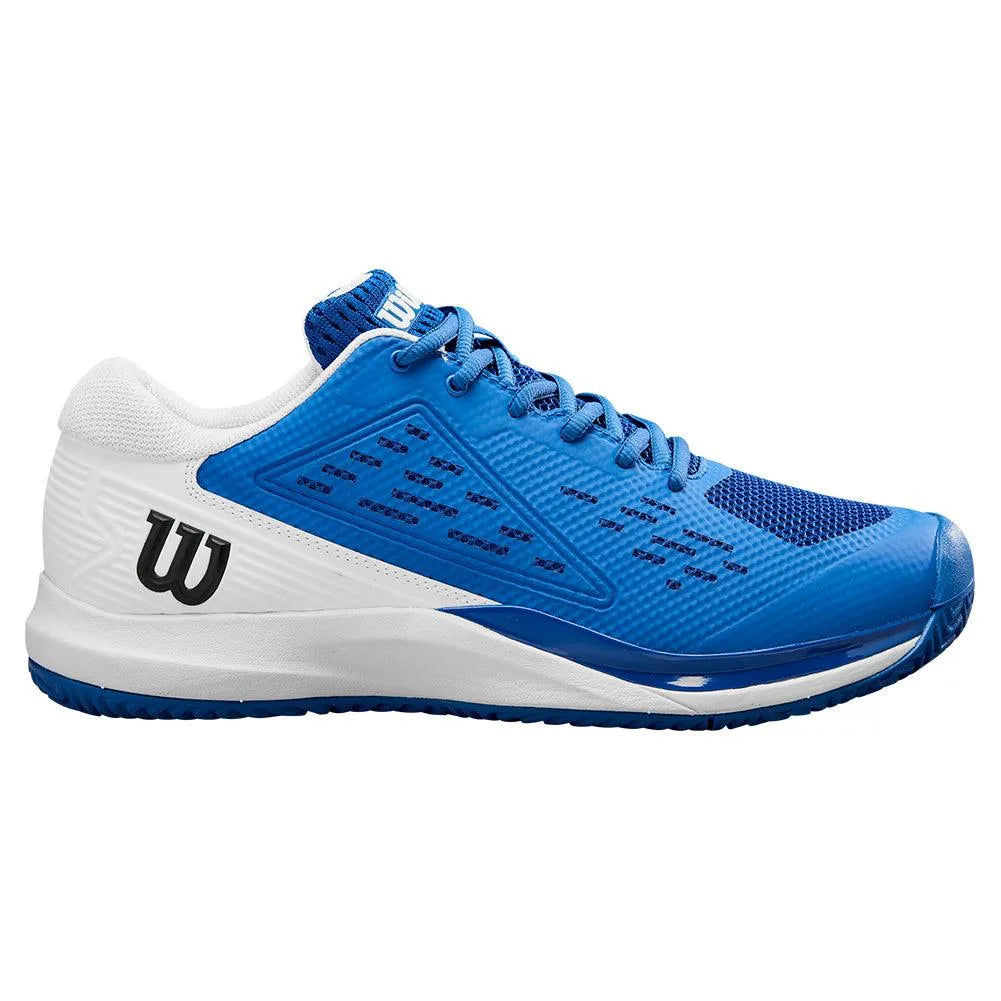 Men's Rush Pro Ace Tennis Shoes Deja Vu Blue and White