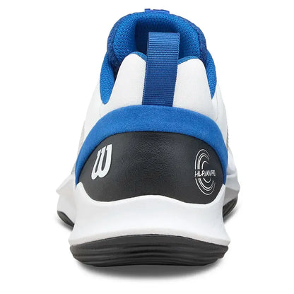 Men's Hurakn Pro V2 Padel Shoes White and Deja Vu Blue
