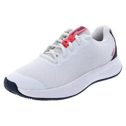 Women's Intrigue Lite Tennis Shoes White and Navy Blazer-Footwear-Wilson-WRS335800U-S25copy-Tennis Express