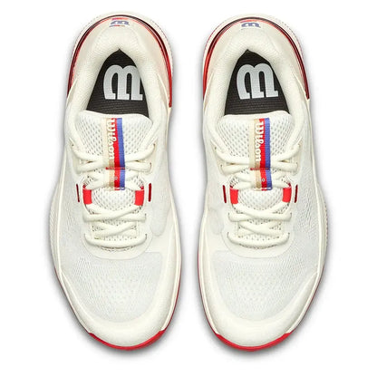 Women's Intrigue Pro USO Tennis Shoes Tofu and Amparo Blue