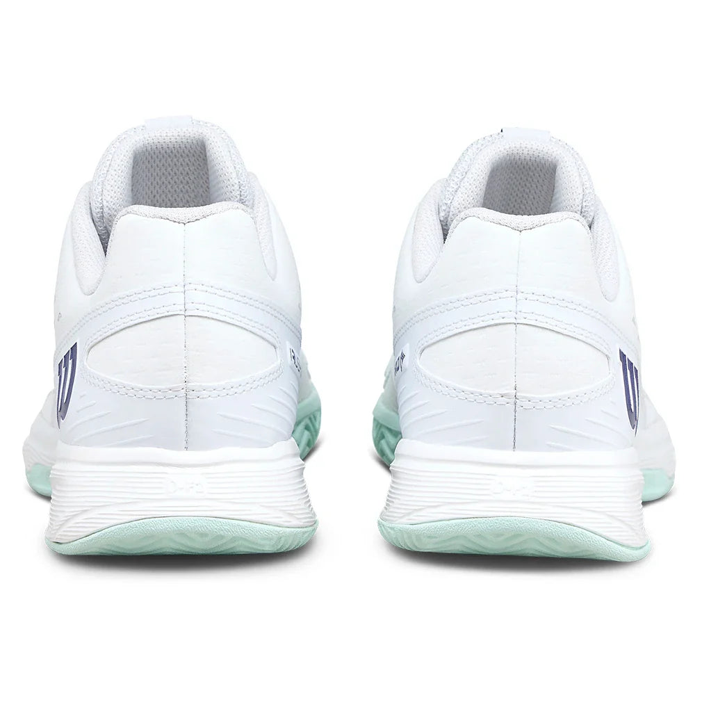 Juniors' Rush Pro L Tennis Shoes White and Bay
