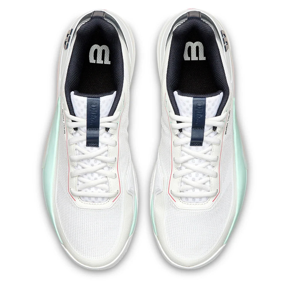 Men's Rush Tour 5 Tennis Shoes White and Bay