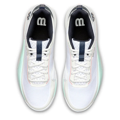 Men's Rush Tour 5 Clay Tennis Shoes White and Bay