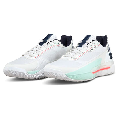 Men's Rush Tour 5 Clay Tennis Shoes White and Bay-Footwear-Wilson-WRS338260U-S26-Tennis Express