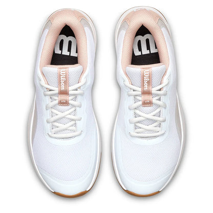 Women's Intrigue Lite Tennis Shoes White and Cameo Rose